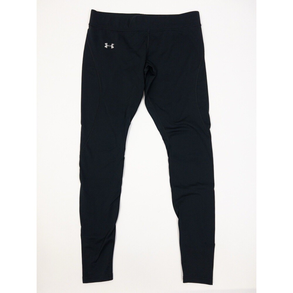 Under Armour Women’s Size Medium Cold Gear Black Fitted Leggings!